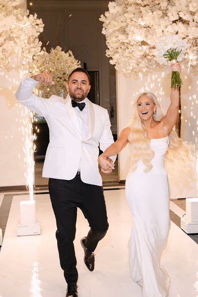 candid reception moment at The Arlington Estate Vaughan Ontario — Astora Studio