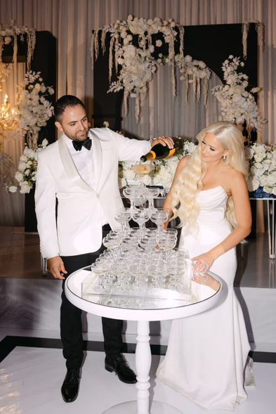 bride and groom at The Arlington Estate Vaughan Ontario — Astora Studio