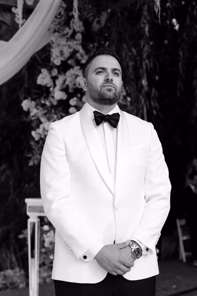 groom portrait at The Arlington Estate Vaughan Ontario — Astora Studio wedding photography