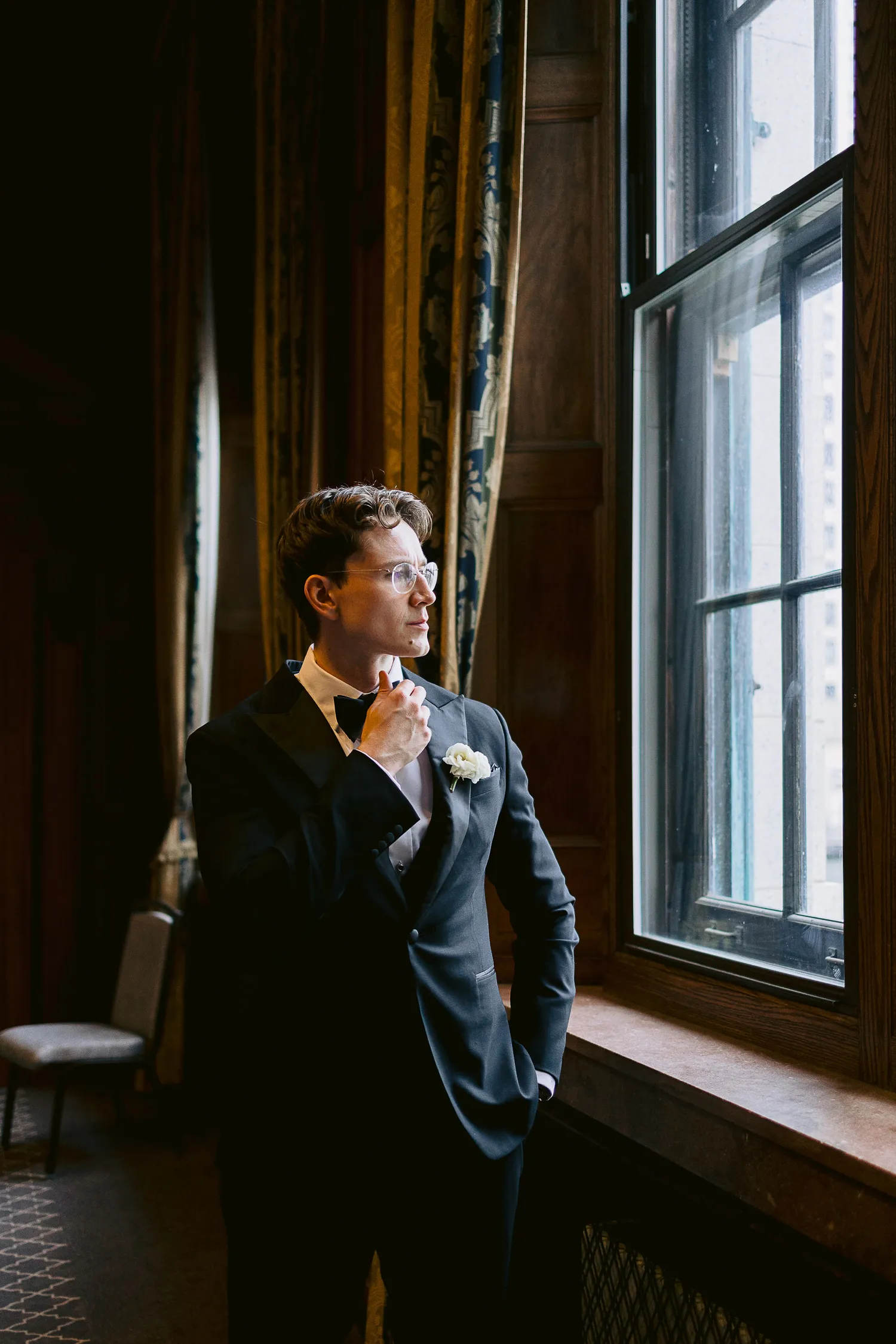 Wedding morning at One King West Hotel