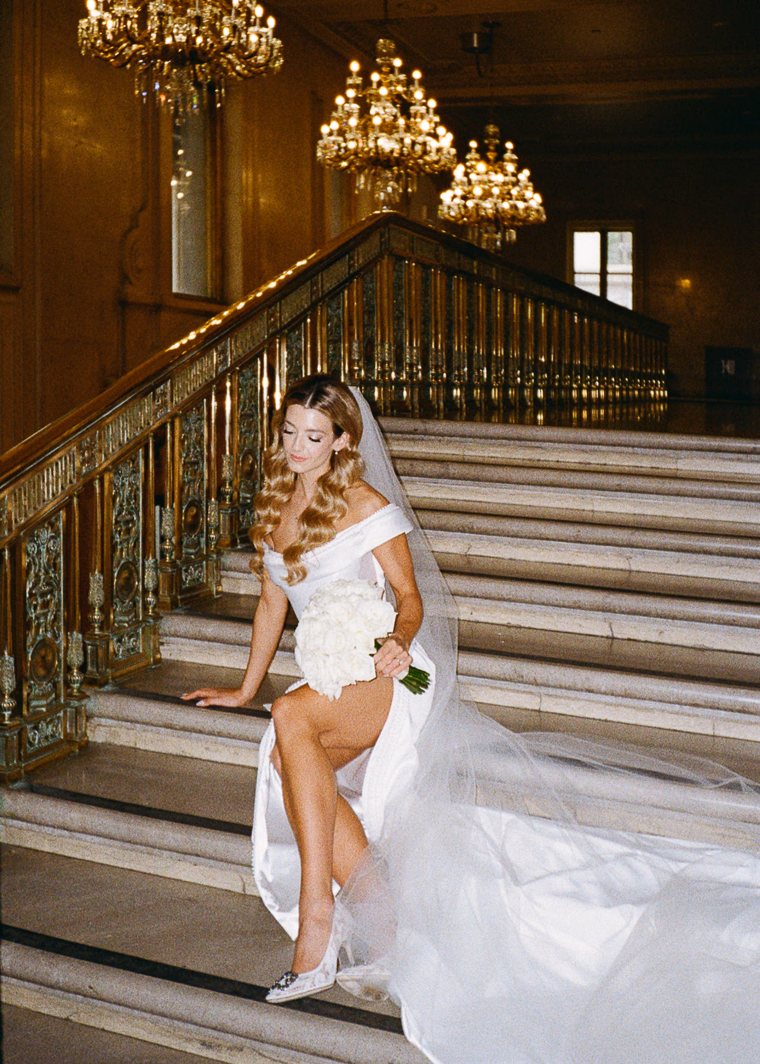 Wedding morning at One King West Hotel