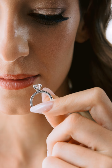 Romantic wedding reception at One King West