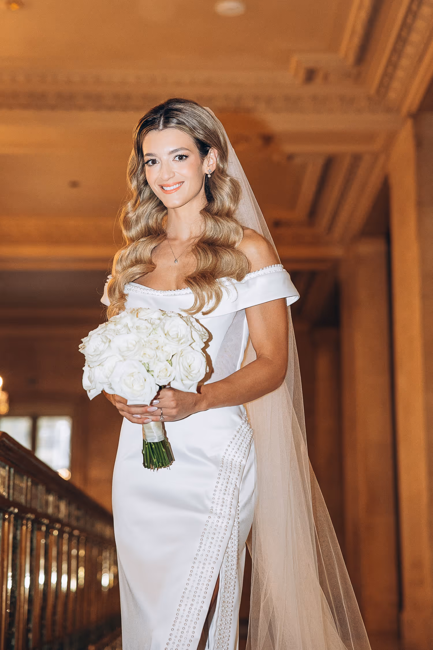 Getting ready at One King West Hotel