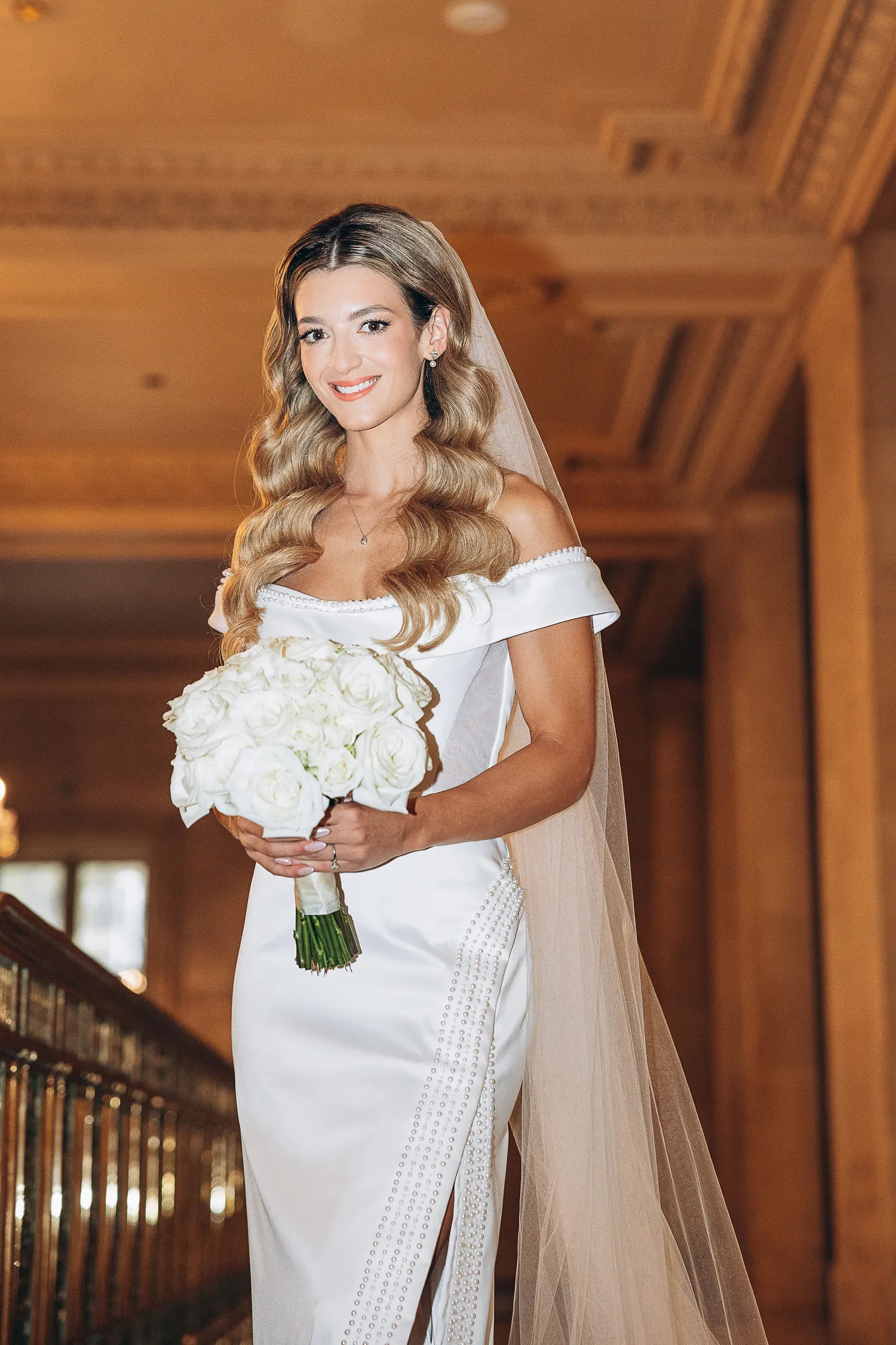 Getting ready at One King West Hotel