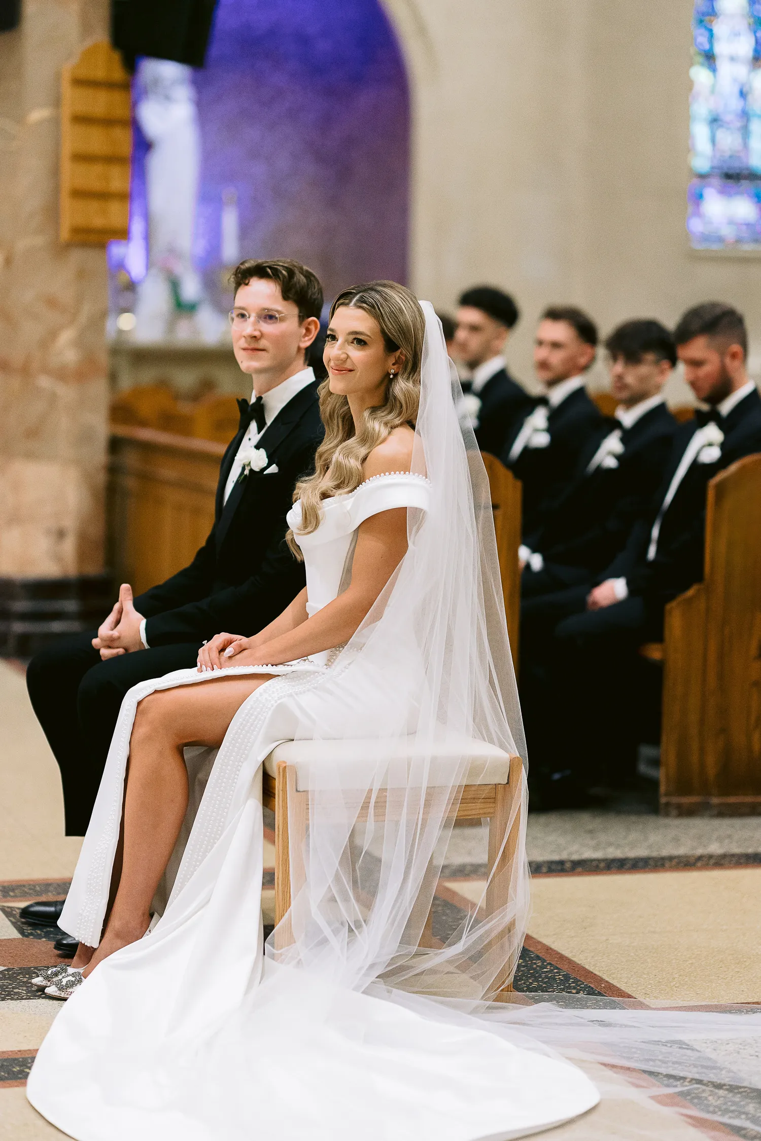 wedding Ceremony at Our Lady of Sorrows Parish