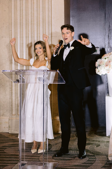 Classic One King West wedding reception