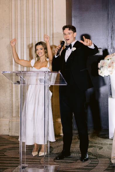 Classic One King West wedding reception