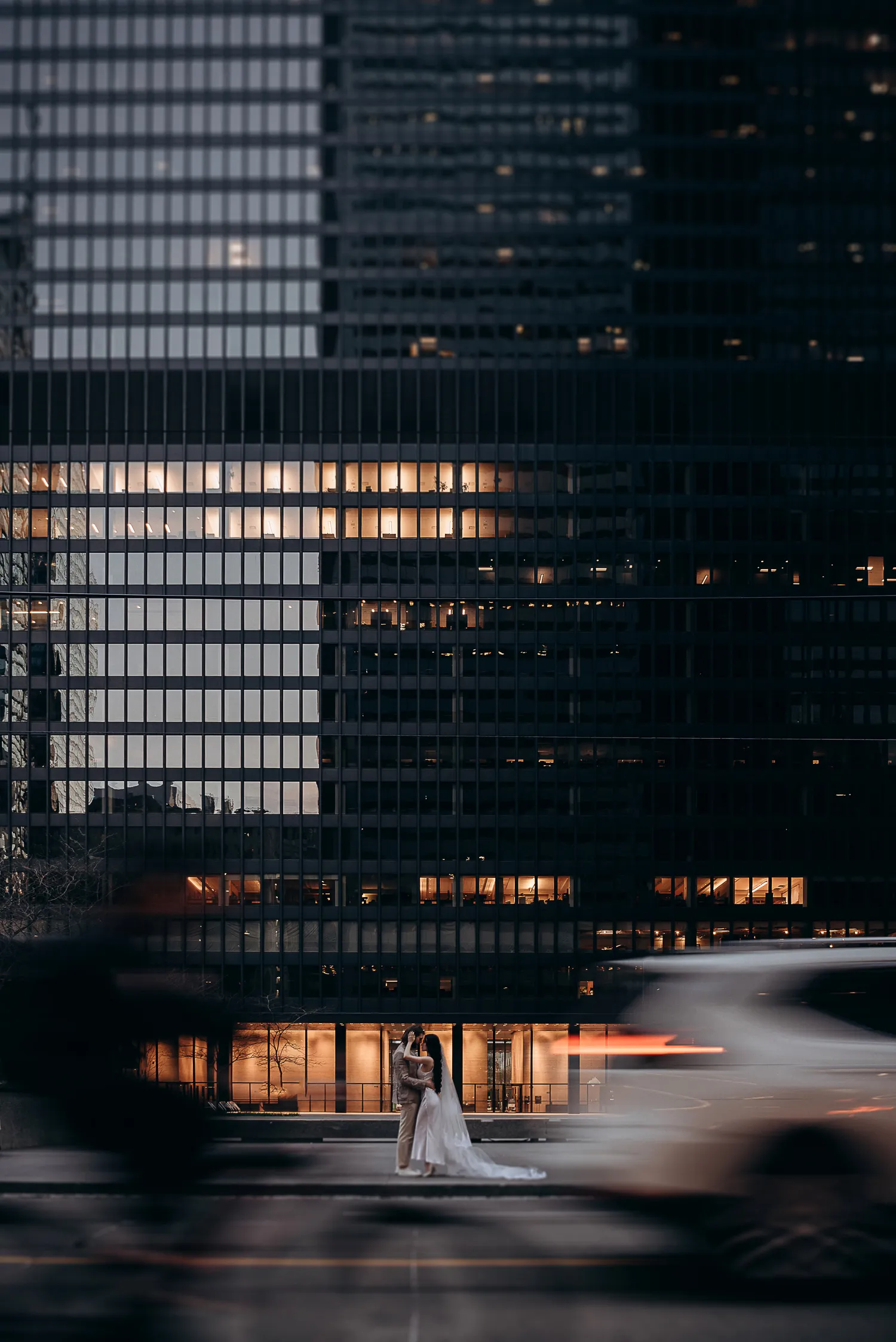 downtown Toronto wedding photo