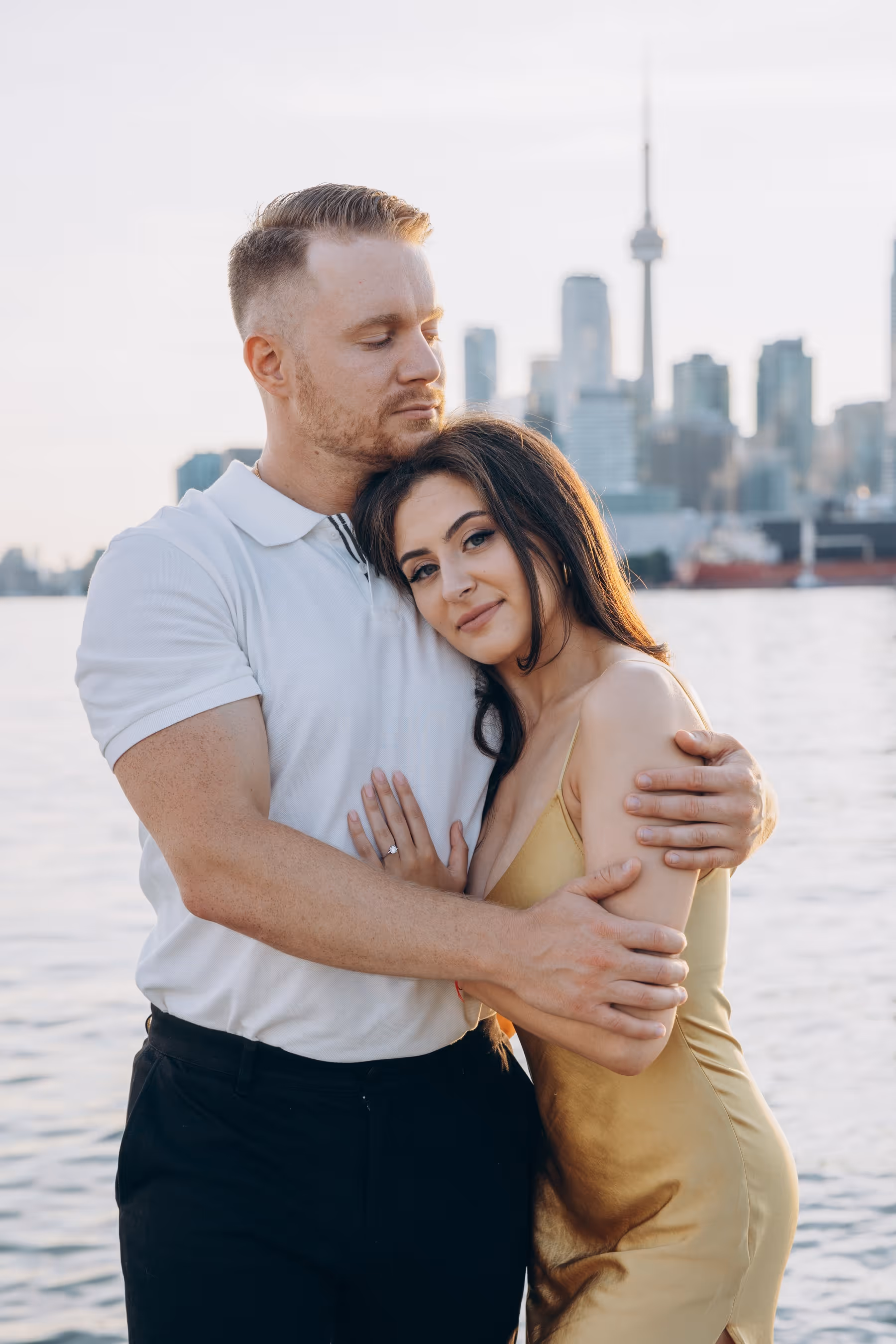 Polson pier engagement Toronto
