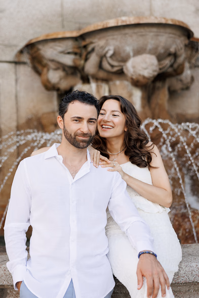 Dreamy pre-wedding shoot at Princes’ Gates