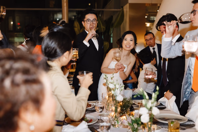 ricarda’s toronto wedding dinner celebration