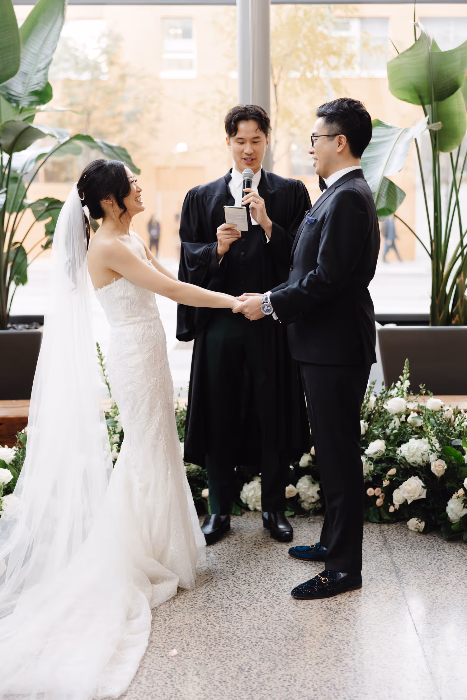 ceremony at ricardas atrium toronto