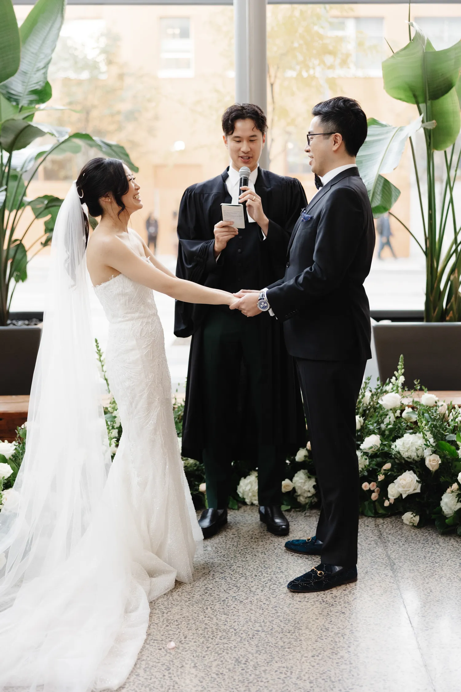 ceremony at ricardas atrium toronto