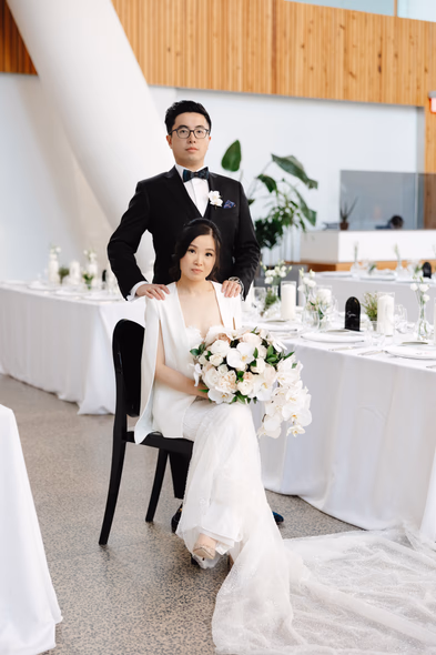 ricardas wedding couple reception portrait