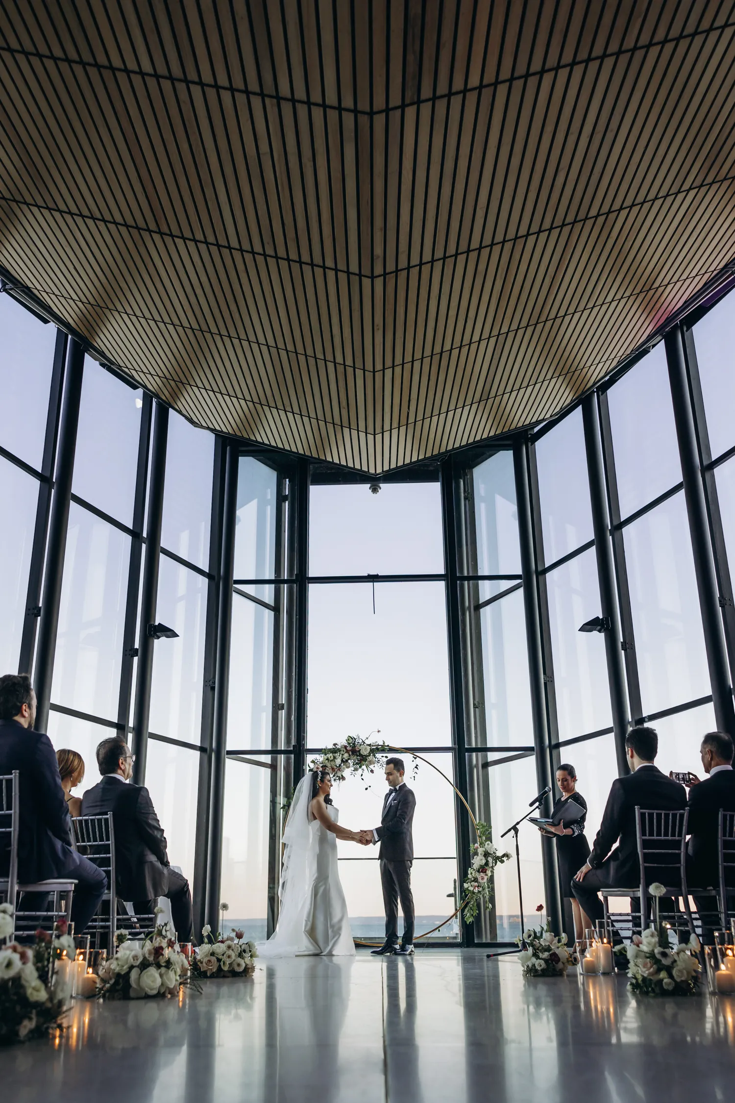 Luxury Spencer’s at the Waterfront wedding photo