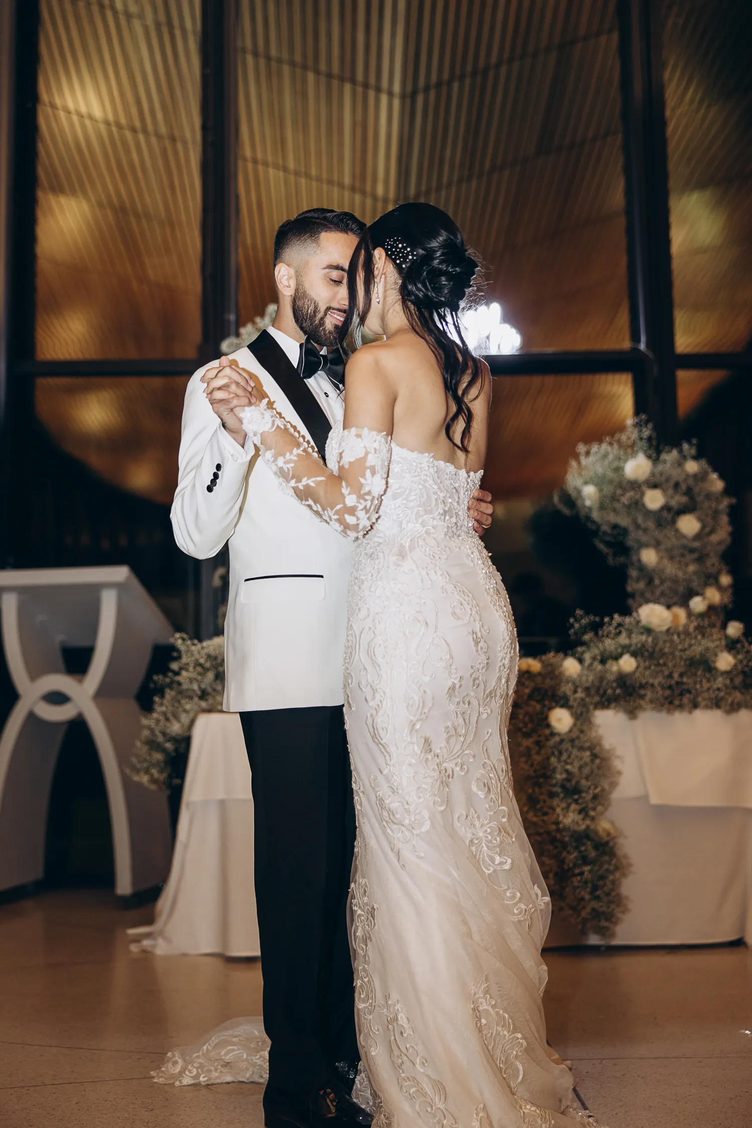 first dance at Spencer’s at the Waterfront