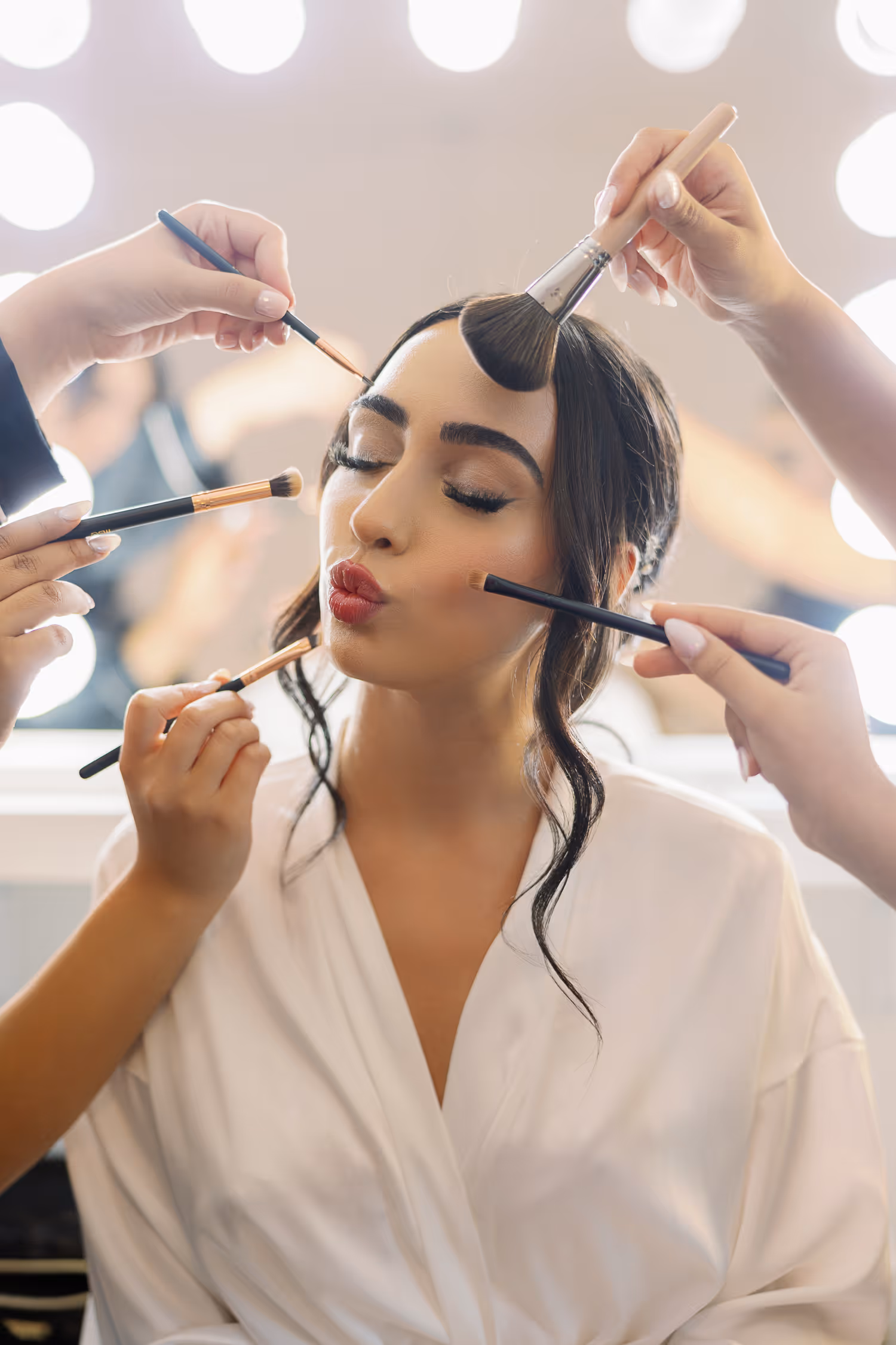 portrait of a bride at Spencer’s at the Waterfront