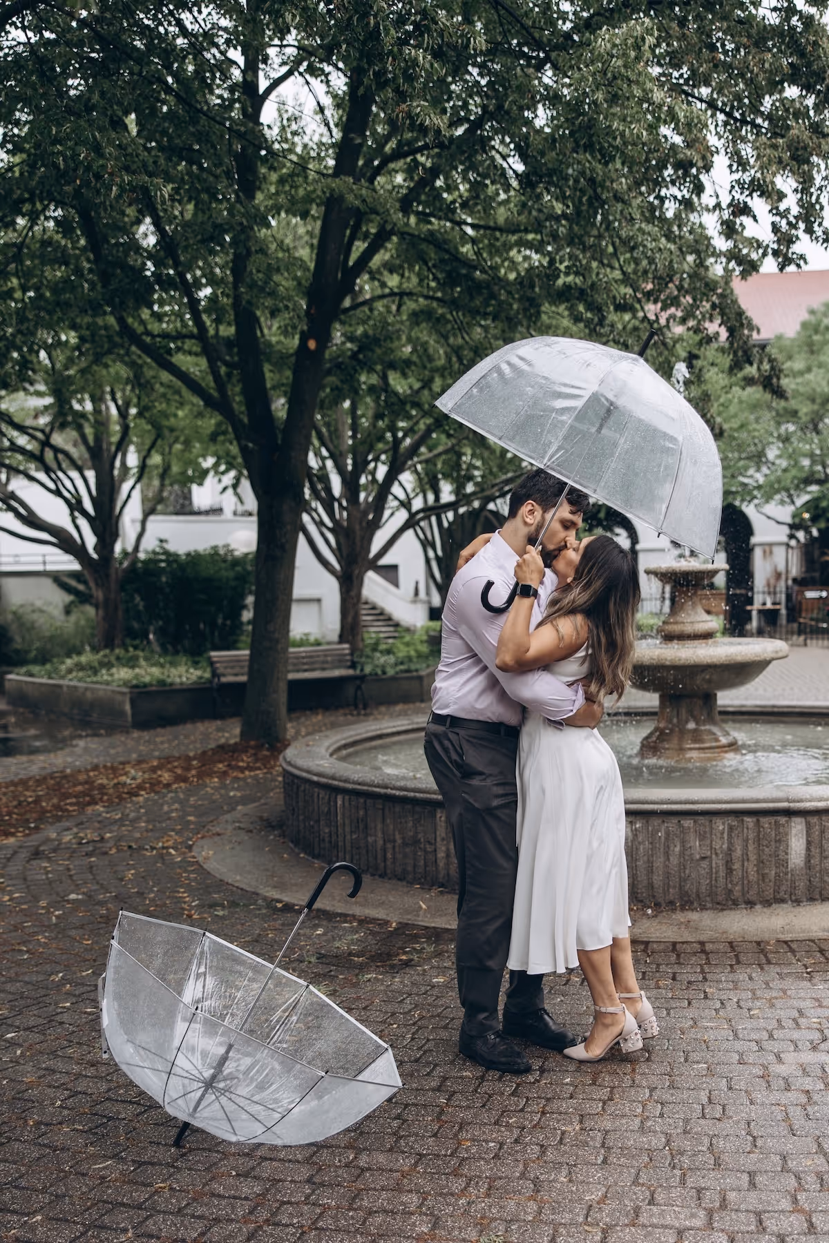 Sunnyside Pavillion Engagement Photography