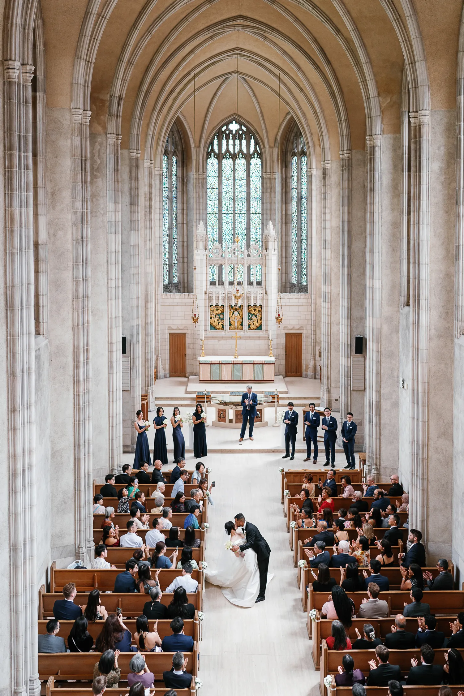 Vows at Trinity College & Cheers at Canoe Restaurant