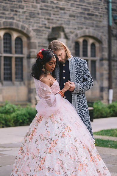 Trinity College engagement picture