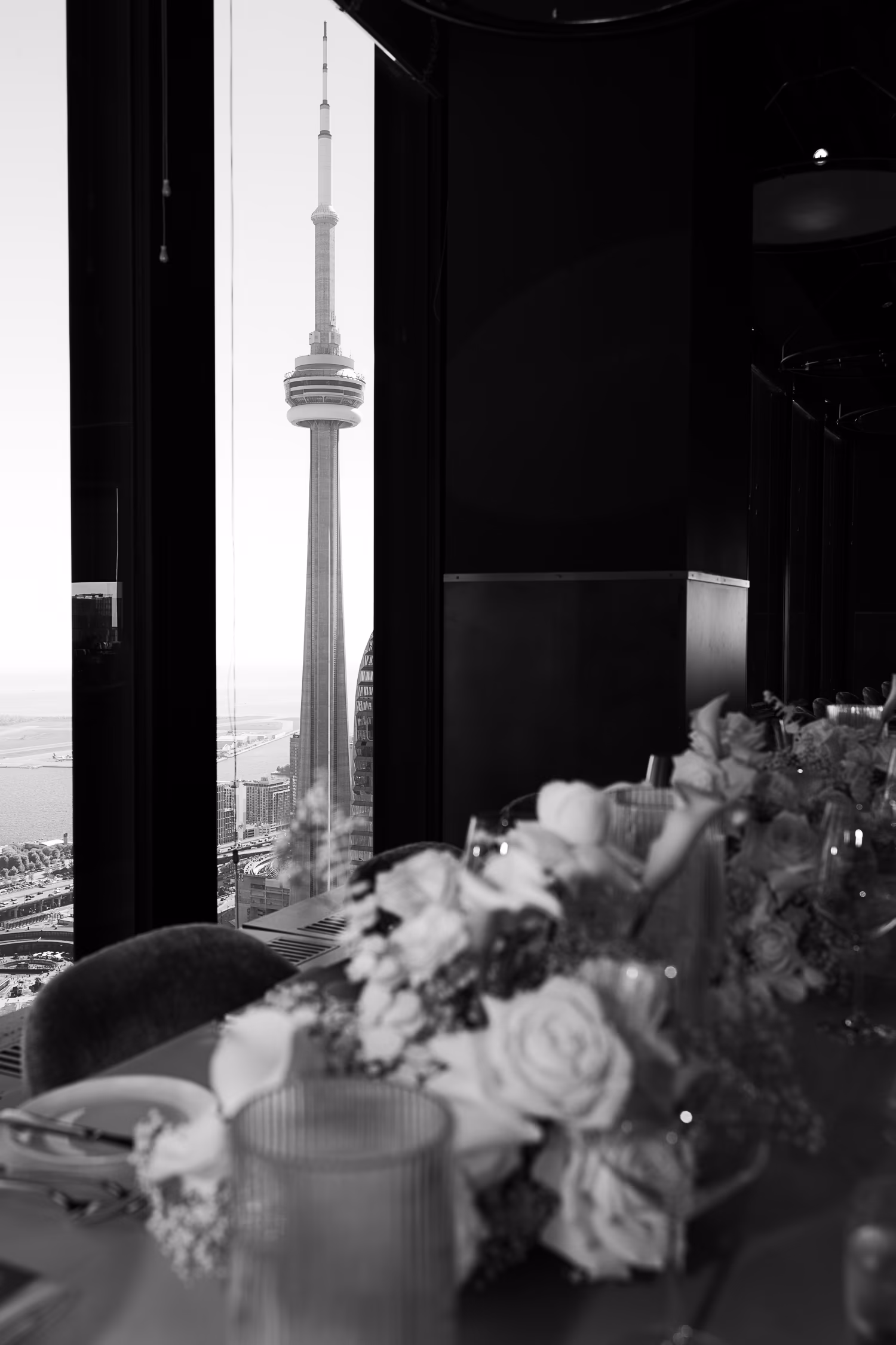 Canoe Restaurant wedding picture