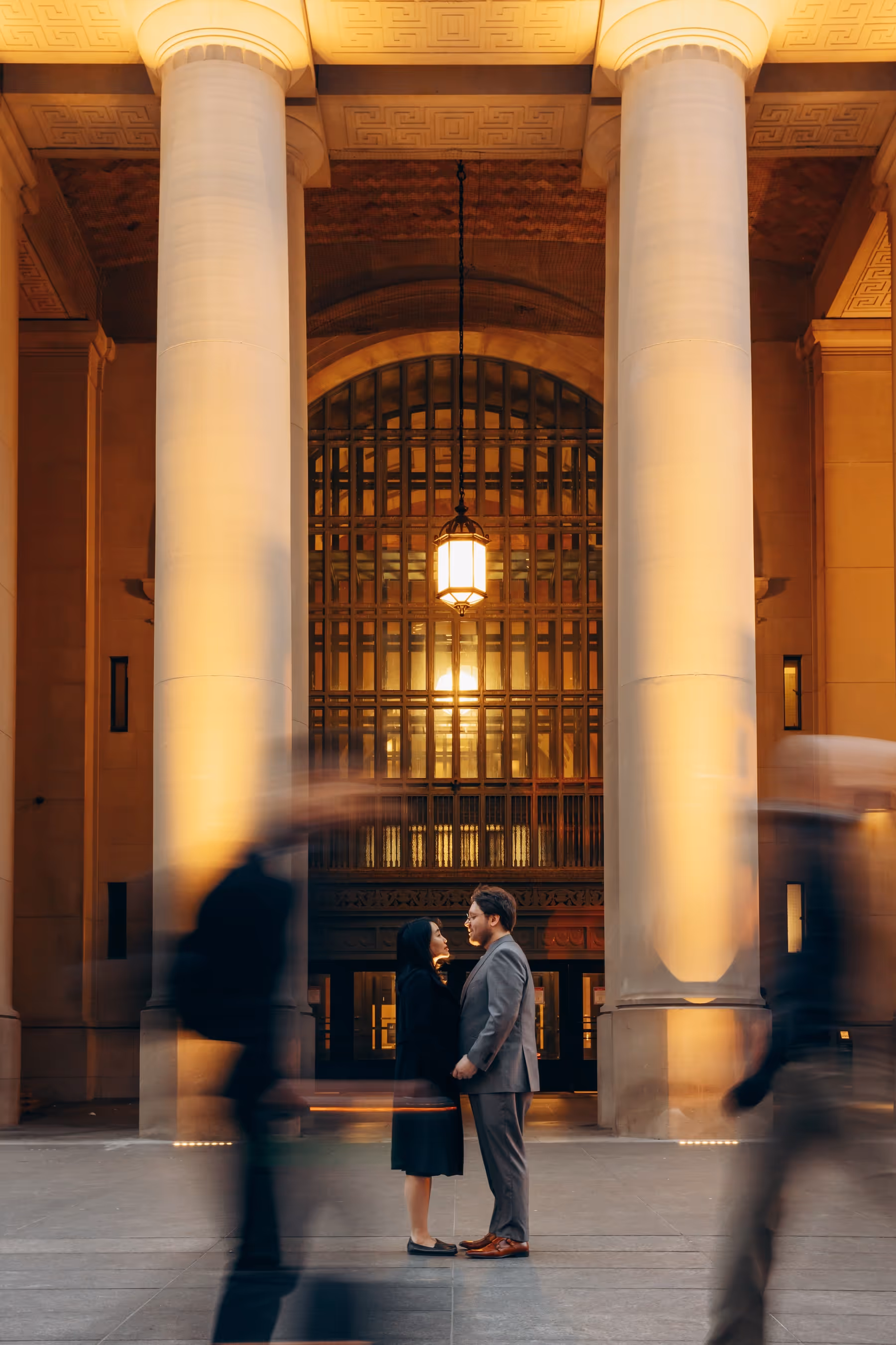 Union Station Engagement Photography