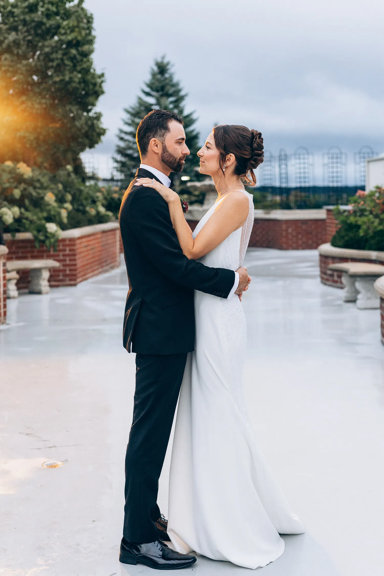 Elegant wedding photography at Royal Venetian Mansion