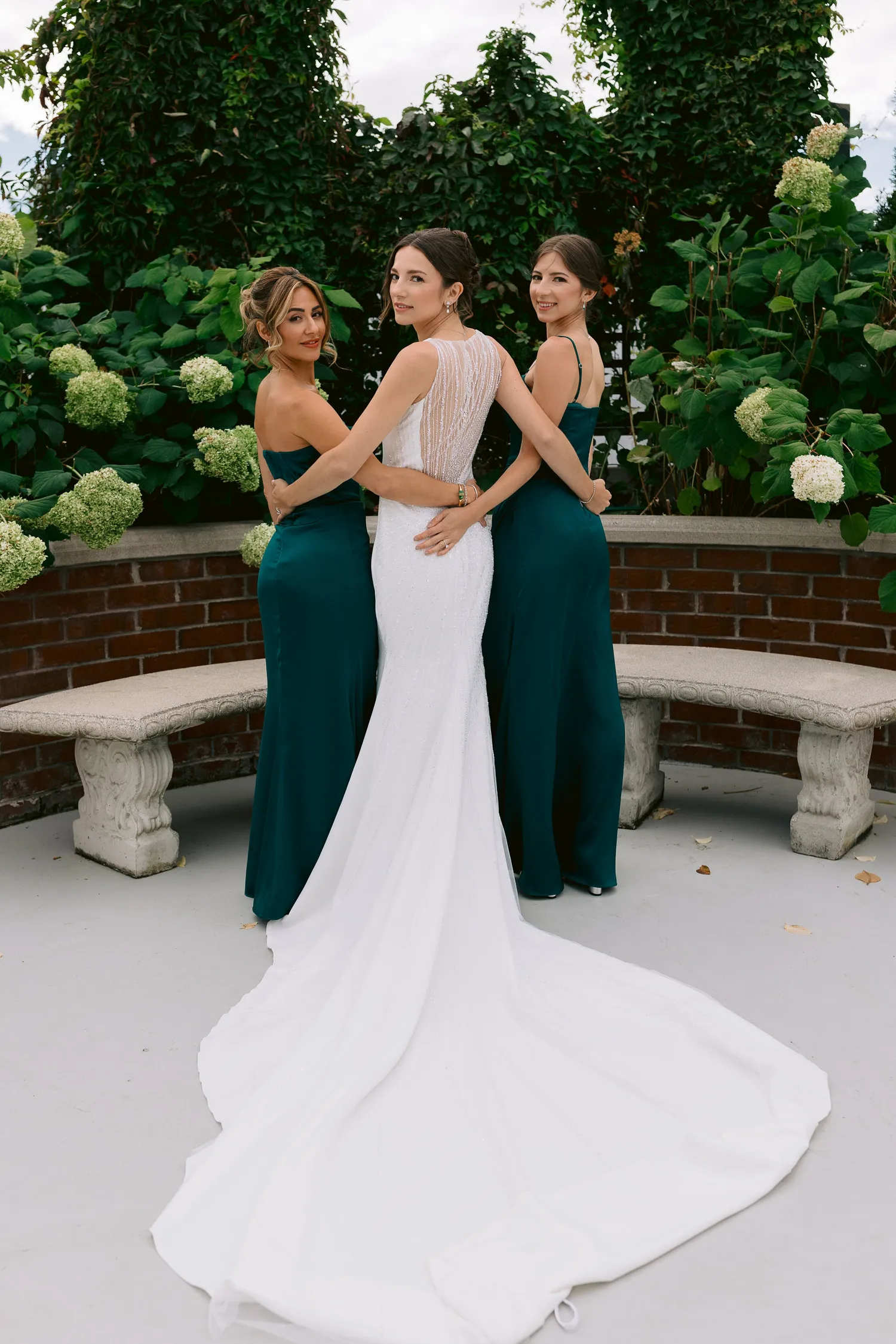 Wedding getting ready picture of bride