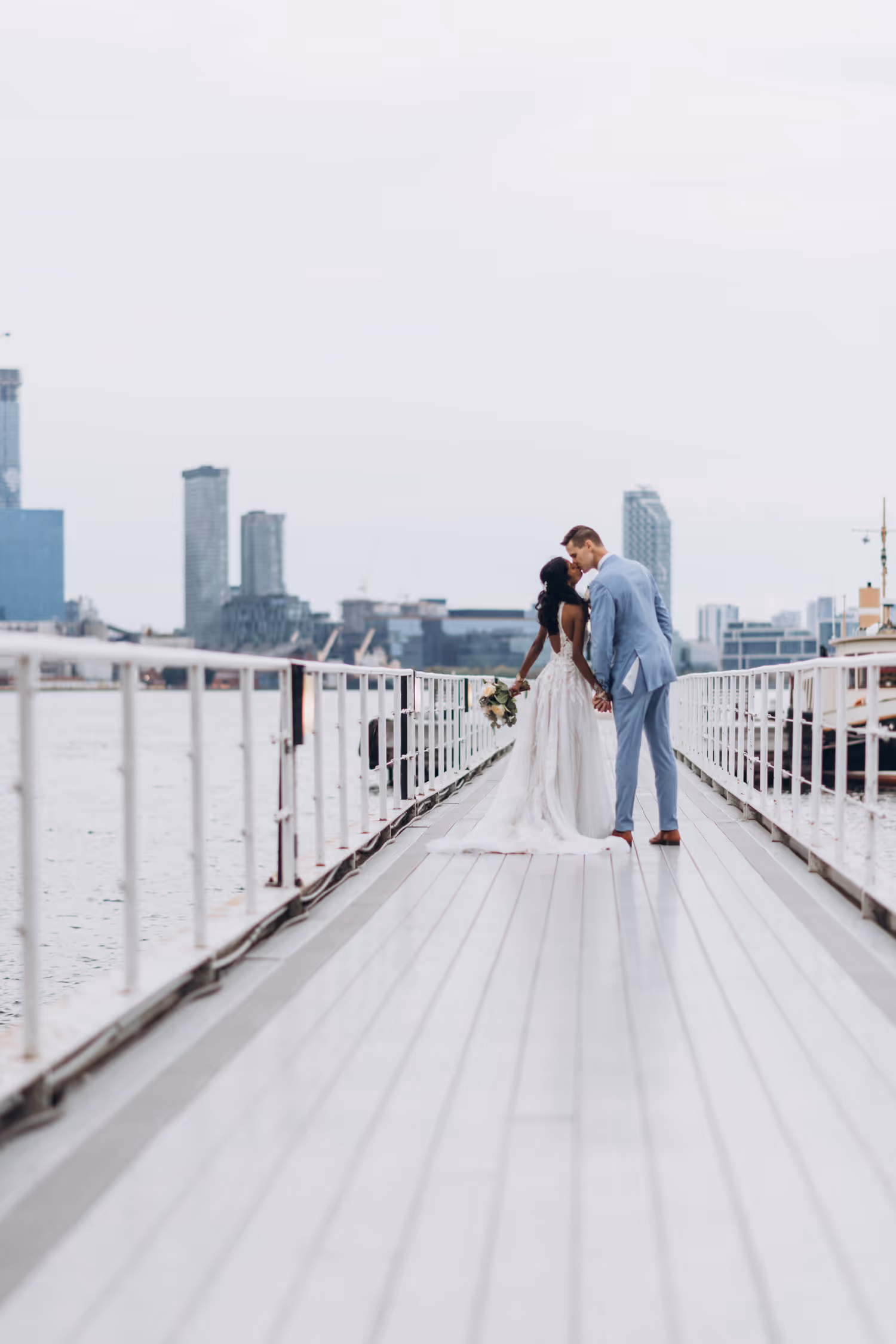 Luxury Royal Canadian Yacht Club wedding photo