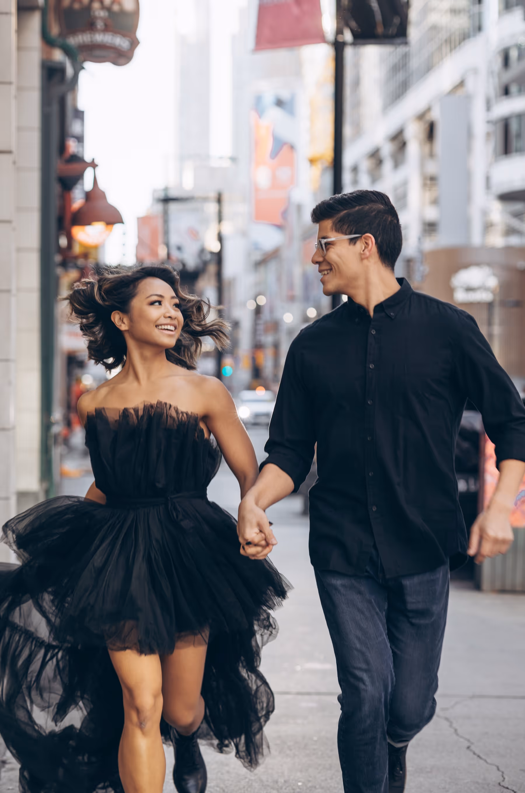 Yonge-Dundus Square Engagement Photography