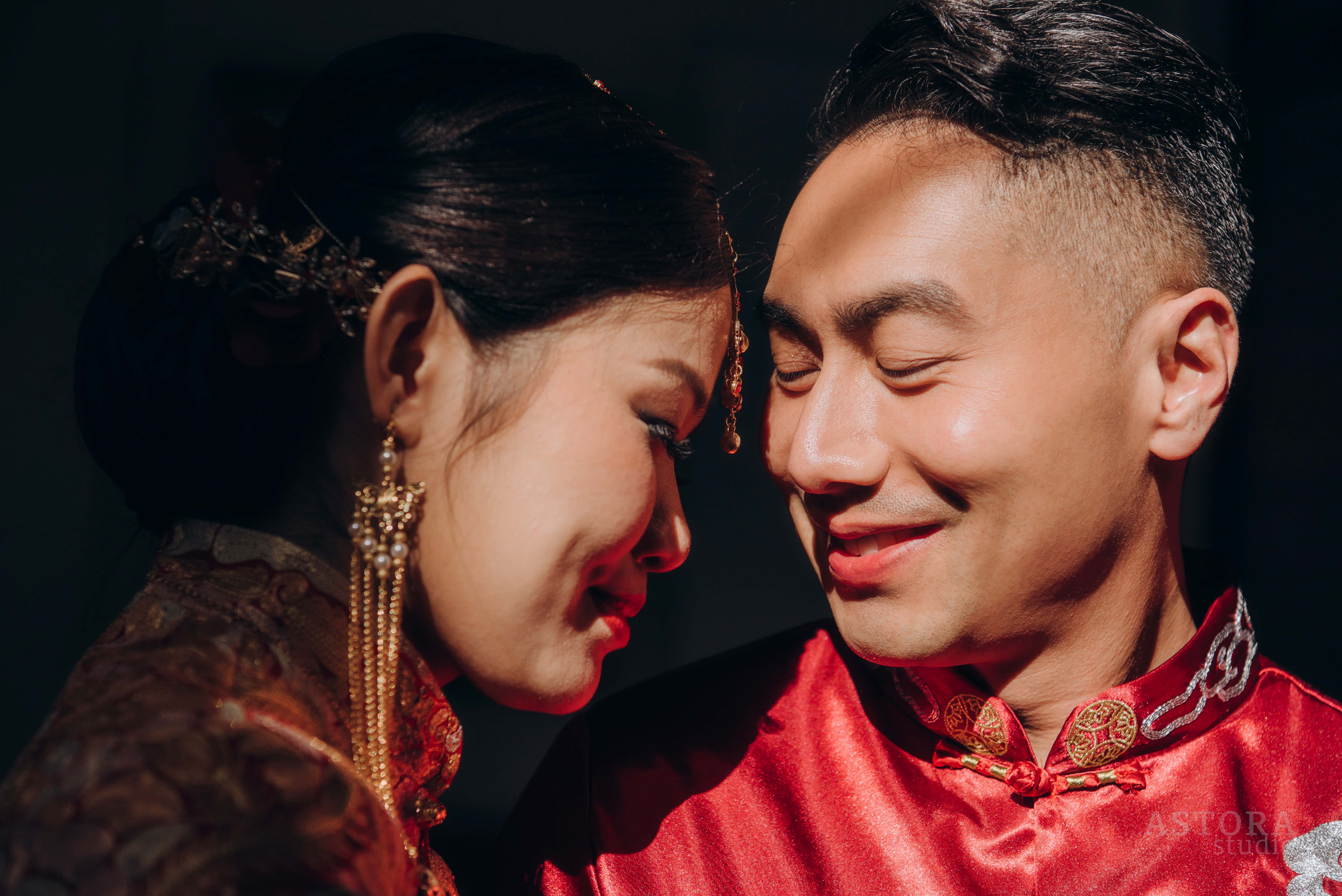 traditional Chinese wedding photography
