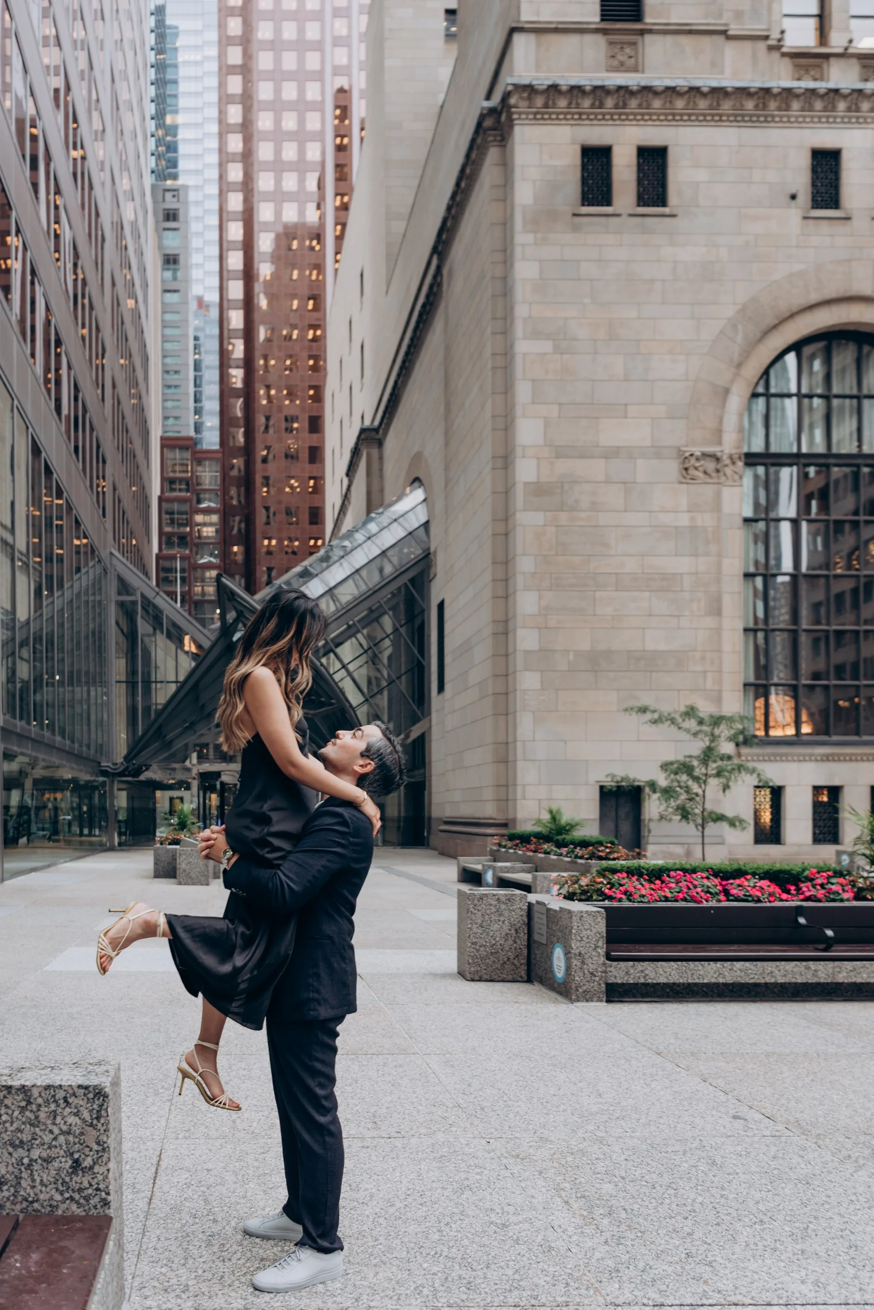 Brookfield Place Engagement Photography