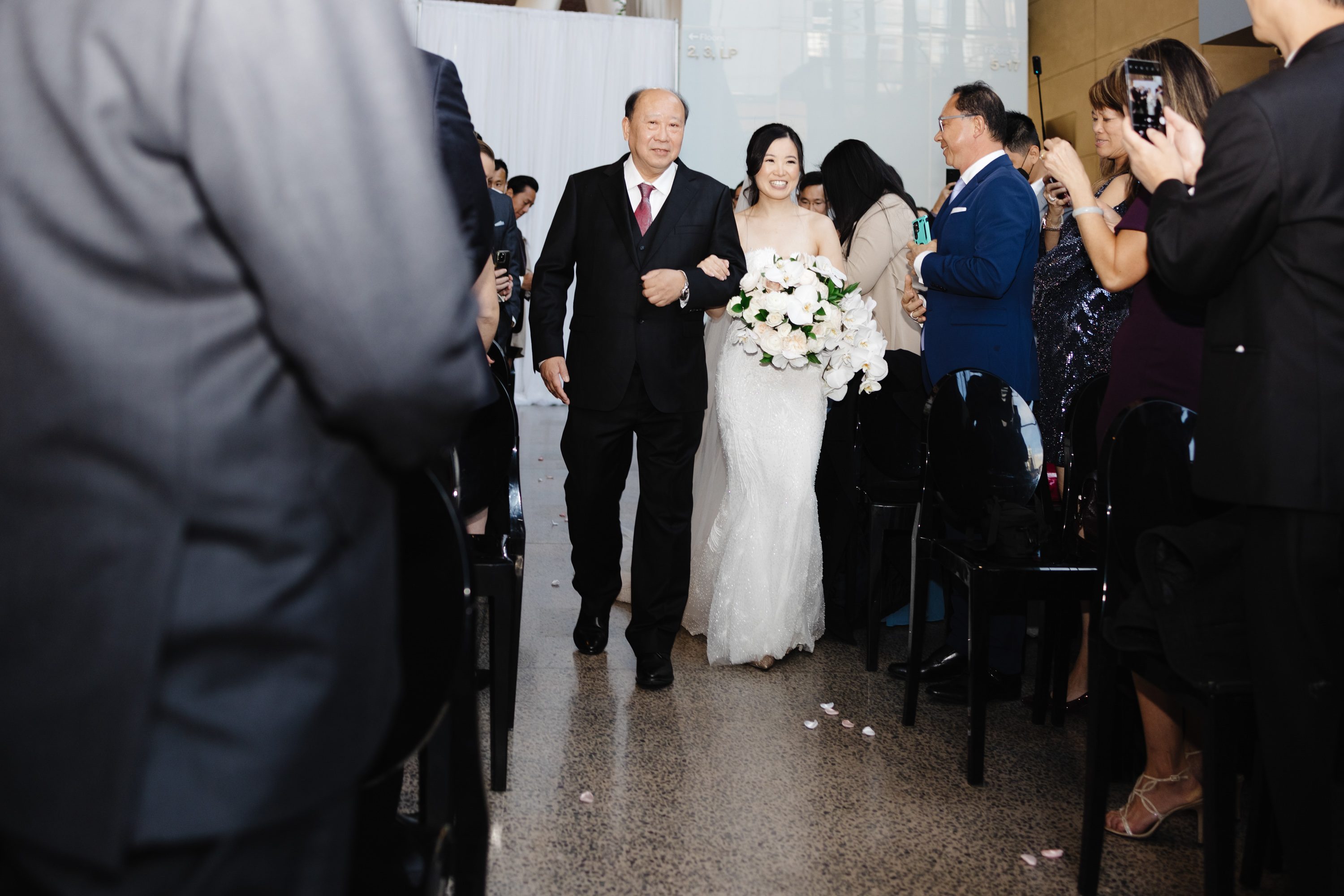 Ricarda Toronto bride and groom