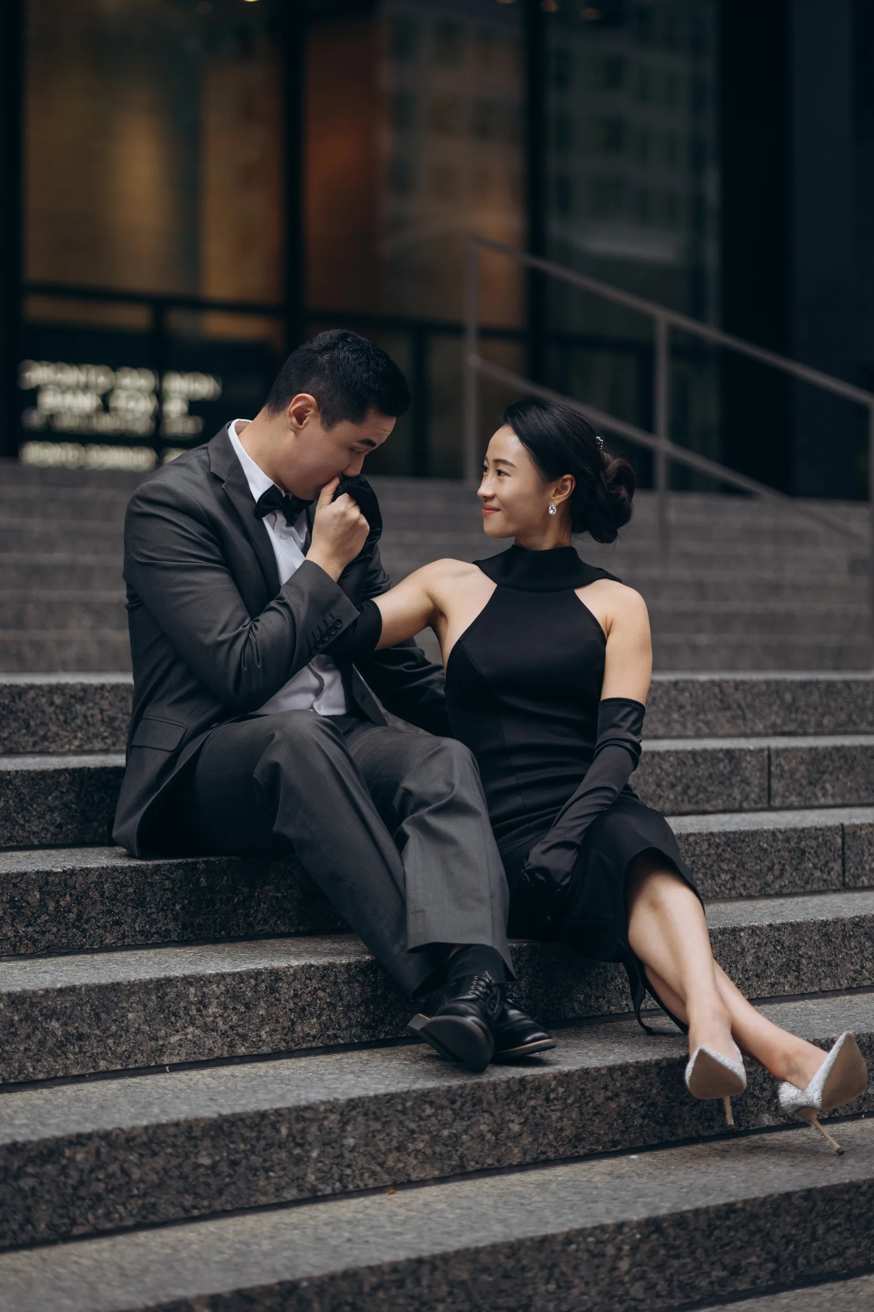 Financial district Engagement Photography
