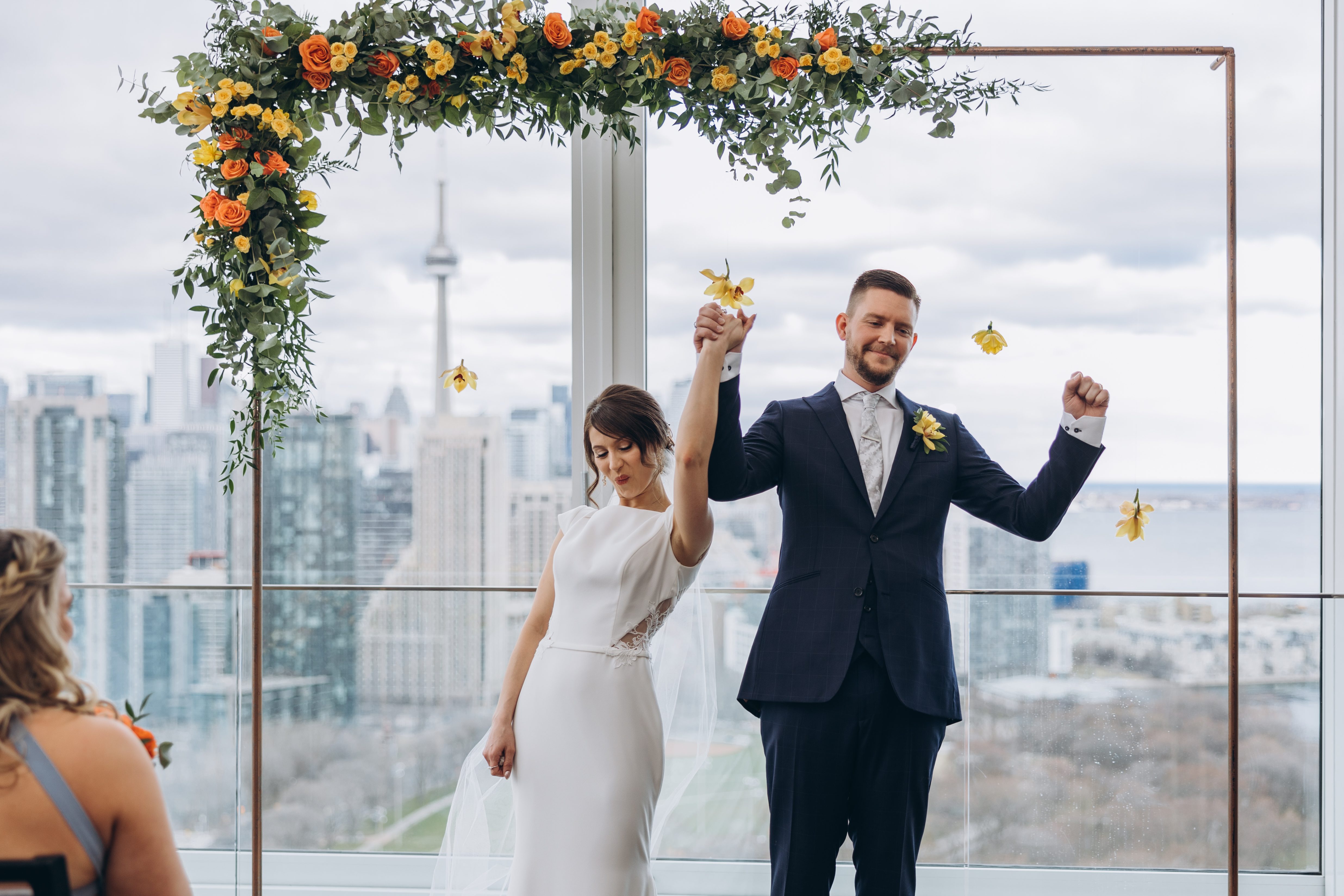 Modern Hotel X Toronto Wedding Photography